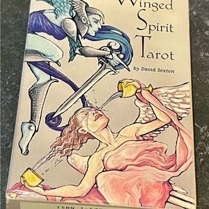 New Winged spirit, tarot  cards by David Sexton
